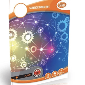 Atlas A4 Science Book - Unruled (40 Pages)